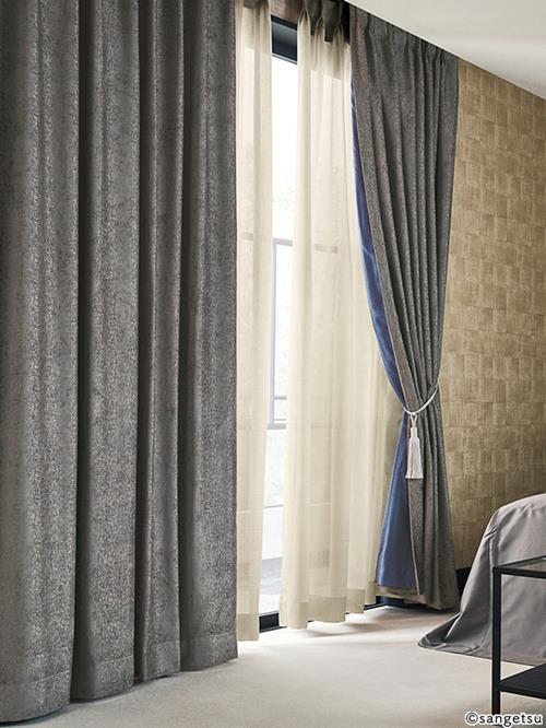 サンゲツ カーテン Mall yarn jacquard LP仕様形態安定加工 SC-8436 | SC-8437 幅301〜436cm 高さ90〜120cm サンゲツ カーテン Mall yarn jacquard LP仕様 形態安定加工 SC-8047