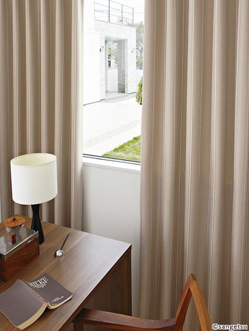 サンゲツ オーダーシアーカーテン SC8163-SC8164 仕上り巾376〜450cm×仕上り丈181〜200cm SS仕様（スタンダード）約2倍ヒダ（本縫い）裾：折返し