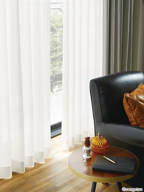 サンゲツ オーダー遮熱ミラーレースカーテン OP6801 仕上り巾81〜200cm×仕上り丈201〜220cm LP仕様（形態安定加工）約1.5倍ヒダ（本縫い）裾：折返し サンゲツ オーダー遮熱ミラーレースカーテン OP6801 仕上り巾201