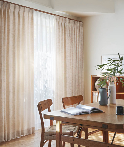 シンコール MADORY ノヘア NOHEA MD-181〜188 約1.5倍ヒダ ベーシック仕立て上がり 幅500×高さ160まで(cm) シンコール MADORY ノヘア NOHEA MD-181〜188 約1.5倍ヒダ ベーシック