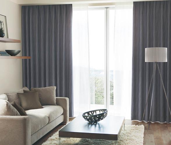 カーテン シェード リリカラ LIETA リエッタ ドレープ遮光 ET904・ET905 レギュラー縫製 約1.5倍ヒダ 幅500ｘ高さ200cm迄