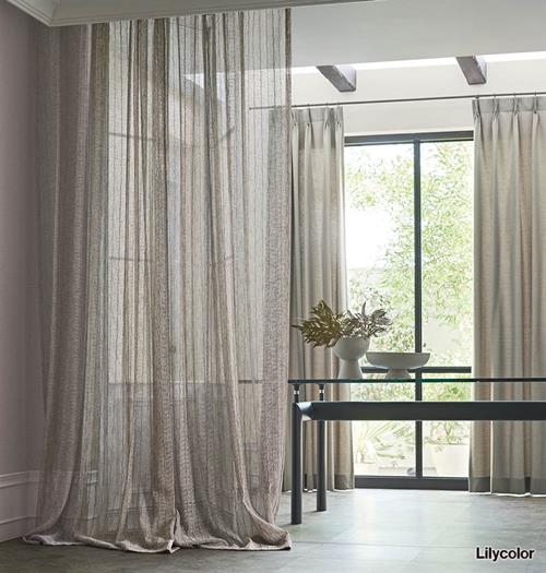 リリカラ オーダーカーテン SALA ナチュラル LS62009〜LS62012 レギュラー縫製 1.5倍ヒダ 幅401〜500cm×丈60〜100cm リリカラ オーダーカーテン SALA ナチュラル LS62009〜LS62012