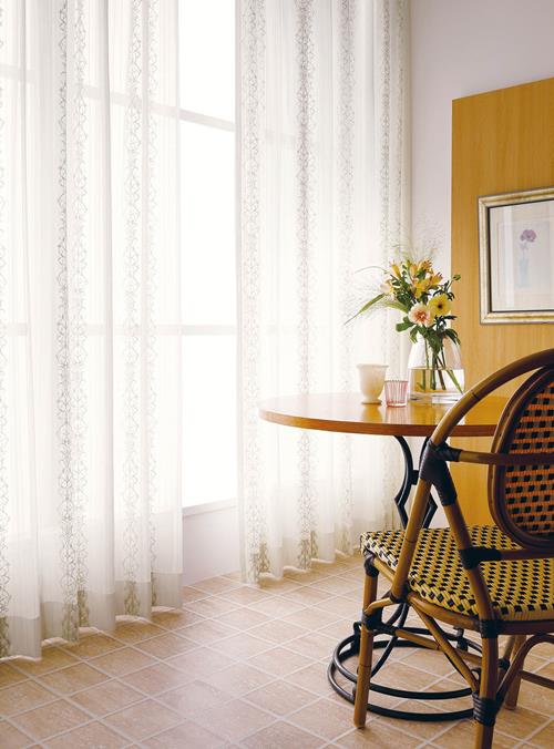 東リ オーダーカーテン フフル TKF20783 ミラーレース カーテン フラット縫製 幅78〜174cm×丈221〜240cm