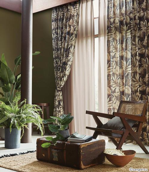 サンゲツ・防炎のオーダーカーテンならカーテンワオへ