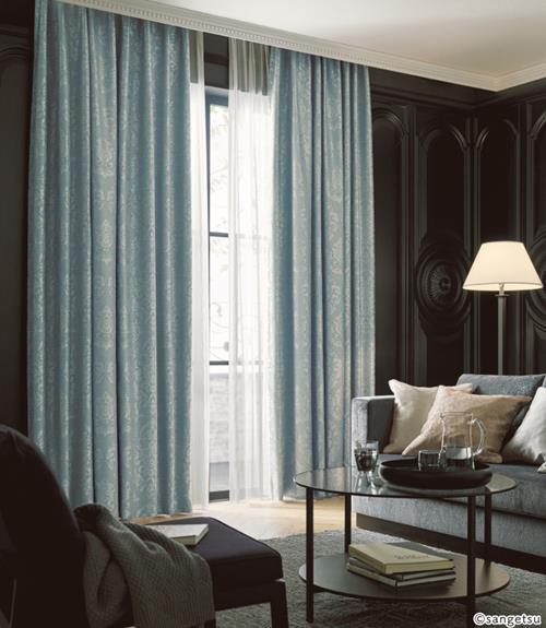 サンゲツ・パープル色のオーダーカーテンならカーテンワオへ（1ページ）