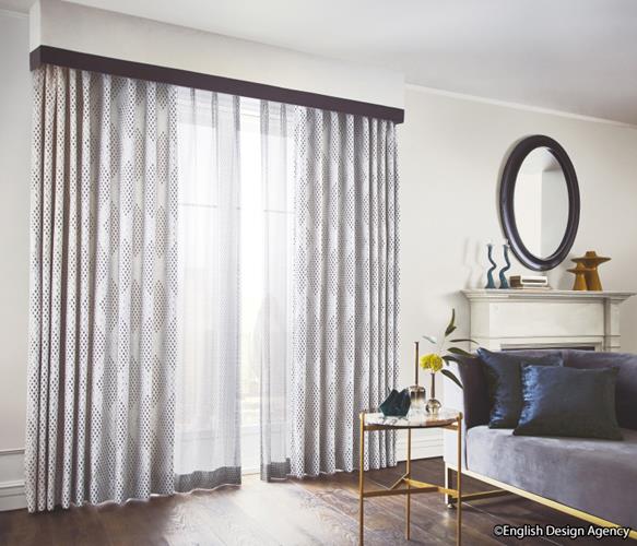 サンゲツ・幾何学のオーダーカーテンならカーテンワオへ
