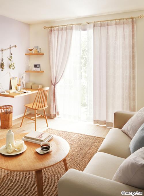 サンゲツのSimpleOrder（vol.3）、シンプルオーダーのオーダーカーテン