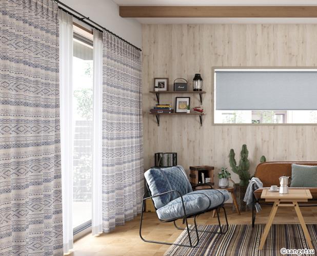 サンゲツのSimpleOrder（vol.3）、シンプルオーダーのオーダーカーテン