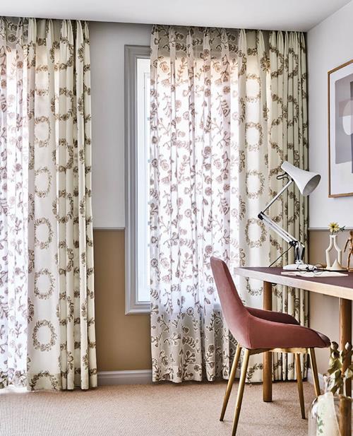 シンコール・レース・リーフのオーダーカーテンならカーテンワオへ