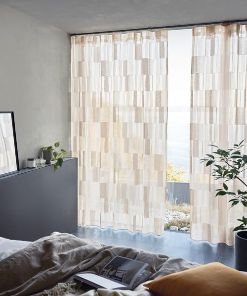 SINCOL/シンコール☆高級 オーダーカーテン 2枚☆W144cm×H218