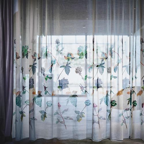 スミノエ・レース・フラワーのオーダーカーテンならカーテンワオへ