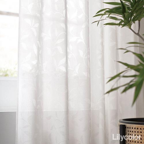リリカラ・レース・リーフのオーダーカーテンならカーテンワオへ
