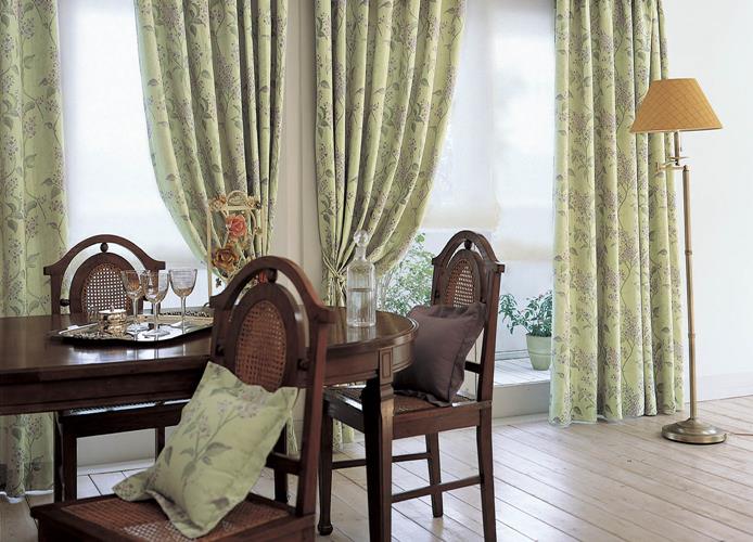 川島織物のオーダーカーテンならカーテンワオへ