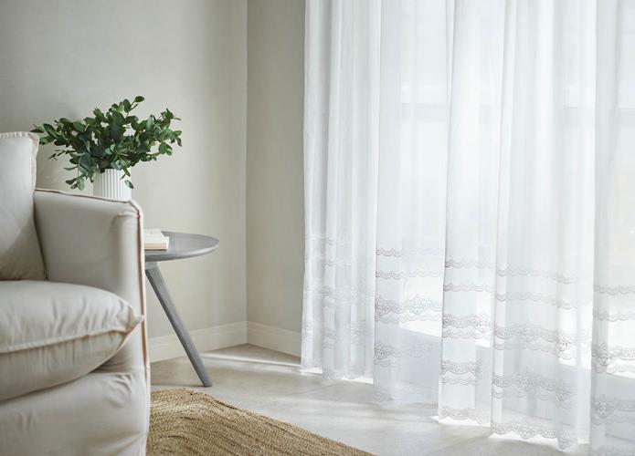 川島織物・レース・ボーダーのオーダーカーテンならカーテンワオへ