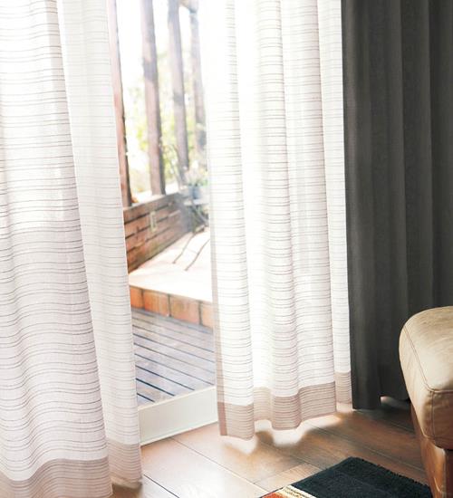 川島織物◆レースカーテン◆2枚1組◆W2250×H1905◆HP-2411BL6 川島織物セルコン レースカーテン オーダー 洗濯可能 防炎 遮熱