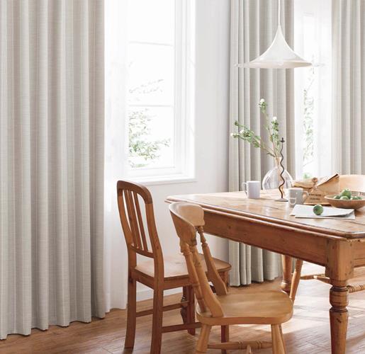 ストライプ・コーディネートのオーダーカーテンならカーテンワオへ（4